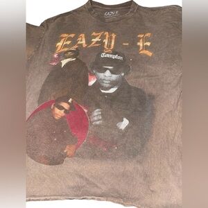 Eazy-E Vintage Style Graphic Tan Tee
